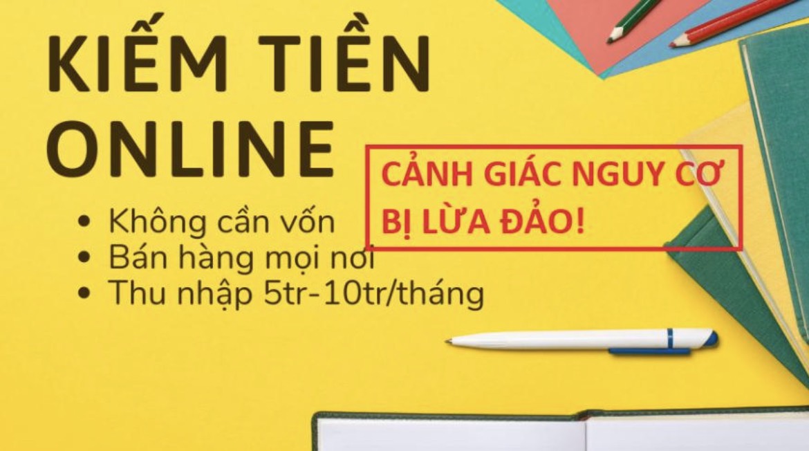 Lừa đảo tuyển cộng tác viên online: Tiền lời cao, bao người sập bẫy!